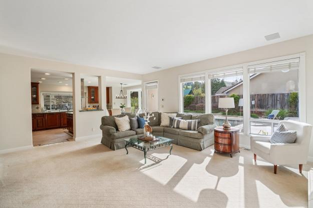 Family Room at 232 Viewpoint Drive