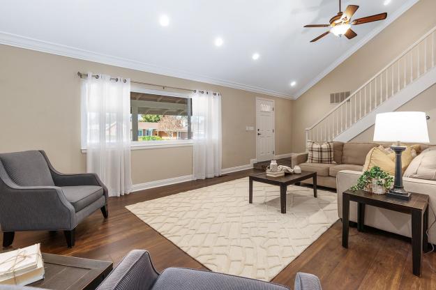 Living Room at 7206 Stonedale Drive