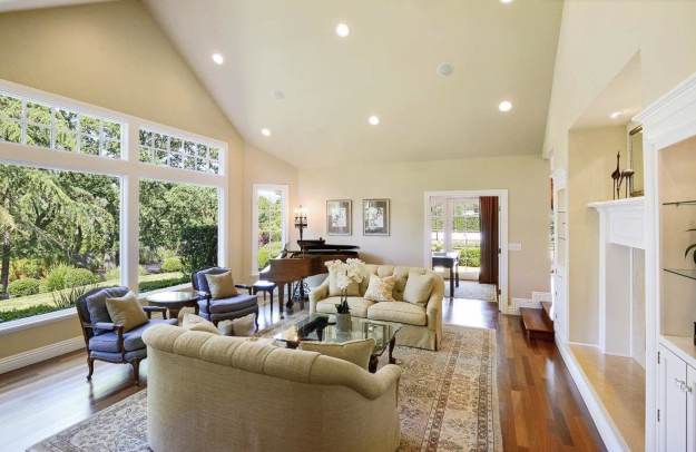 Living Room at 400 Marian Lane